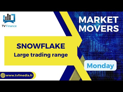 Bernard Prats-Desclaux, Snowflake :  » Large trading range « 