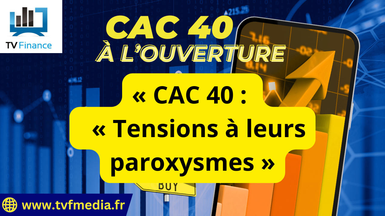 CAC 40 : Face au Déluge d’Infos, à Quoi S’Attendre ? | Xavier Fenaux – Chrono CAC