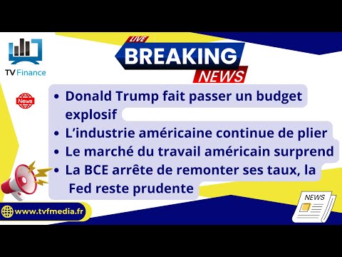 Choix budgétaire explosif aux USA et divergence de stratégie  : Actus par Louis-Antoine Michelet