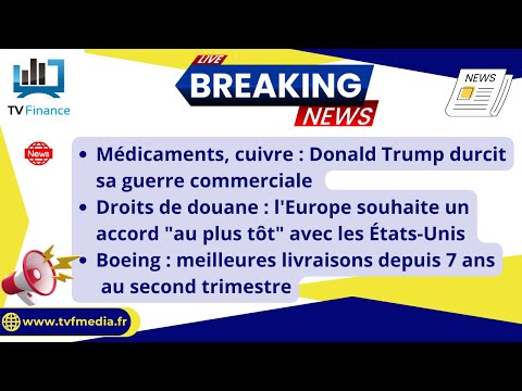 Trump et sa guerre commerciale, Boeing livre des avions: Actualités par Roselyne Pagès