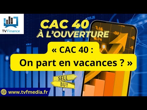 Chrono CAC : On part en vacances ?