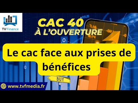 CAC40 : Le cac face aux prises de bénéfices  | Antoine Quesada – Chrono CAC