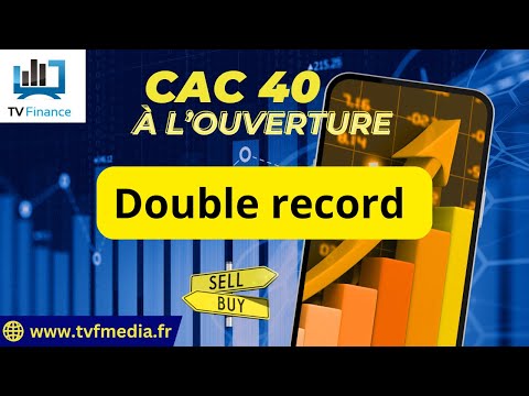 CAC40 : Double record | Antoine Quesada – Chrono CAC
