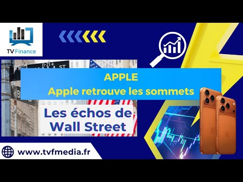 APPLE : Apple retrouve les sommets | Ludovick Bertola – Les Echos de Wall Street