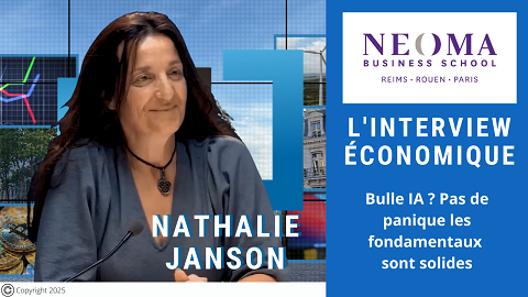 Nathalie Janson : Bulle IA ? Pas de panique les fondamentaux sont solides | Interview Économique