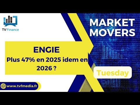 ENGIE :  Plus 47% en 2025 idem en 2026 ? | James D Touati – Market Movers