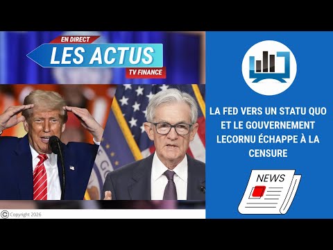 La FED vers un statu quo et le gouvernement lecornu échappe à la censure | par Roselyne Pagès