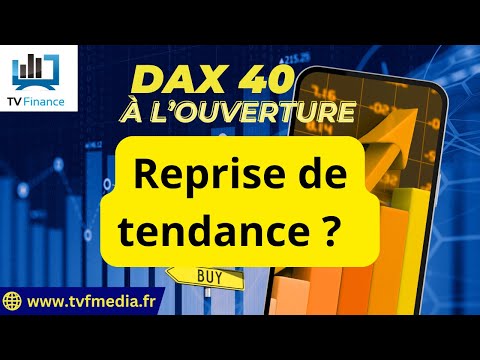 DAX40 : Reprise de tendance ? | Erick Sebban – Chrono DAX