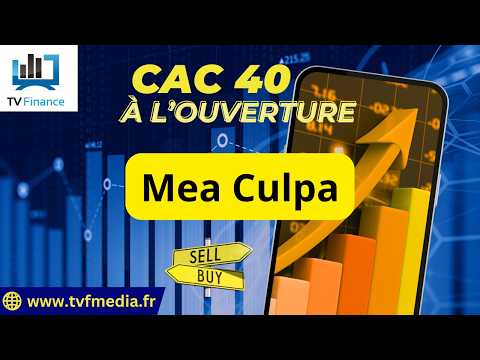 CAC40 : Mea Culpa | Antoine Quesada – Chrono CAC
