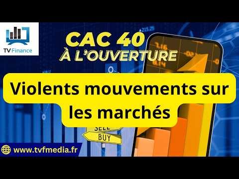 CAC40 : Violents mouvements sur les marchés | Jean-Louis Cussac – Chrono CAC