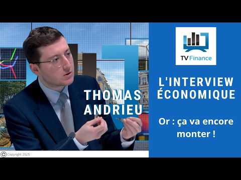 Thomas Andrieu :  L’Or : ça va encore monter ! | Interview Économique