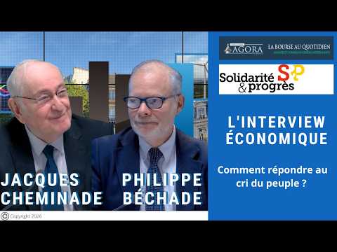 Philippe Béchade et Jacques Cheminade : Comment répondre au cri du peuple ? | Interview Économique