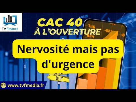 CAC40 : Nervosité mais pas d’urgence | Matthieu Ceronne – Chrono CAC