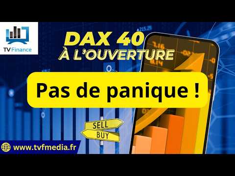 DAX40 : Pas de panique ! | Erick Sebban – Chrono DAX