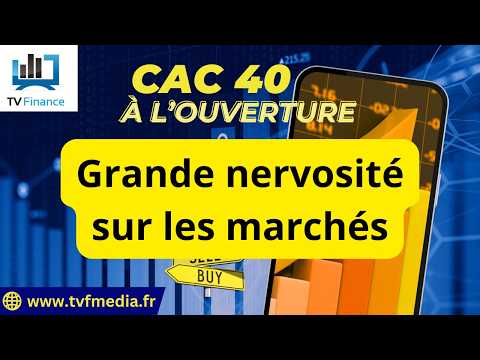 CAC40 : Grande nervosité sur les marchés | Matthieu Ceronne – Chrono CAC