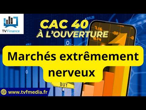 CAC40 : Marchés extrêmement nerveux | Matthieu Ceronne – Chrono CAC
