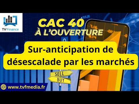 CAC40 : Sur-anticipation de désescalade par les marchés | Xavier Fenaux – Chrono CAC
