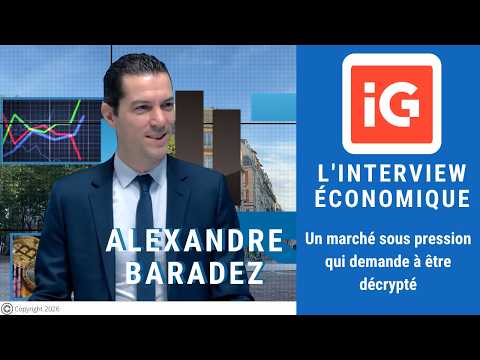 Alexandre Baradez :Un marché sous pression qui demande à être décrypté| Interview Économique