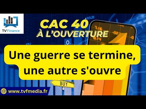 CAC40 : Une guerre se termine, une autre s’ouvre | Antoine Quesada – Chrono CAC