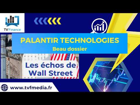 PALANTIR TECHNOLOGIES : Beau dossier | Ludovick Bertola – Les Echos de Wall Street