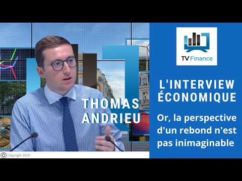 Thomas Andrieu : Or, la perspective d’un rebond n’est pas inimaginable | Interview Économique