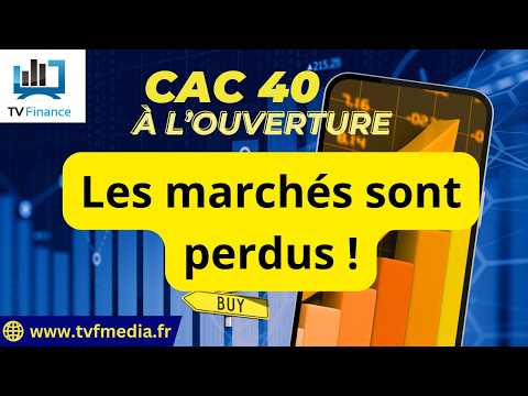 CAC40 : Les marchés sont perdus ! | Jean-Louis Cussac – Chrono CAC