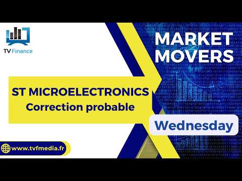 STMICROELECTRONICS : Correction probable | Denis Desclos  – Market Movers