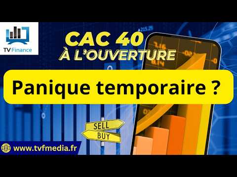 CAC40 : Panique temporaire ?  | Denis Desclos  – Chrono CAC