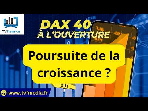 DAX40 : Poursuite de la croissance ? | Erick Sebban – Chrono DAX