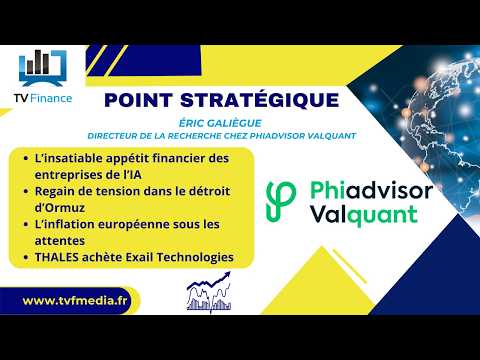 Appétit financier insatiable des entreprises d’IA | Point Stratégique Hebdomadaire – Éric Galiègue