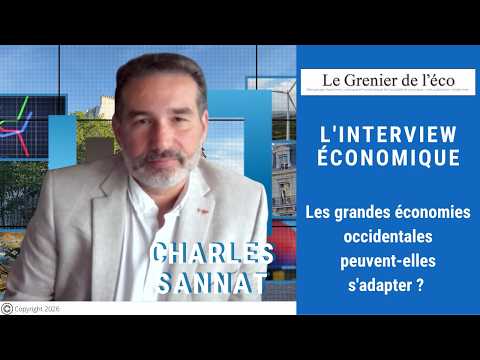 Charles Sannat :Les grandes économies occidentales peuvent-elles s’adapter ? | Interview Économique