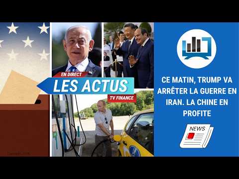 Ce matin, Trump va arrêter la guerre en Iran. La Chine en profite | par Louis-Antoine Michelet