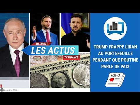 Trump frappe l’Iran au portefeuille pendant que Poutine parle de paix | par Louis-Antoine Michelet