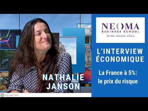 Nathalie Janson : La France à 5% : le prix du risque | Interview Économique