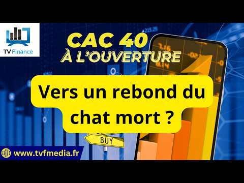 CAC40: Vers un rebond du chat mort ? | Bernard Prats-Desclaux – Chrono CAC
